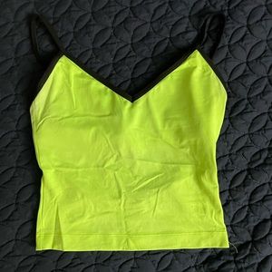 Katrinawear Lime Green Dance Cami Top Size M